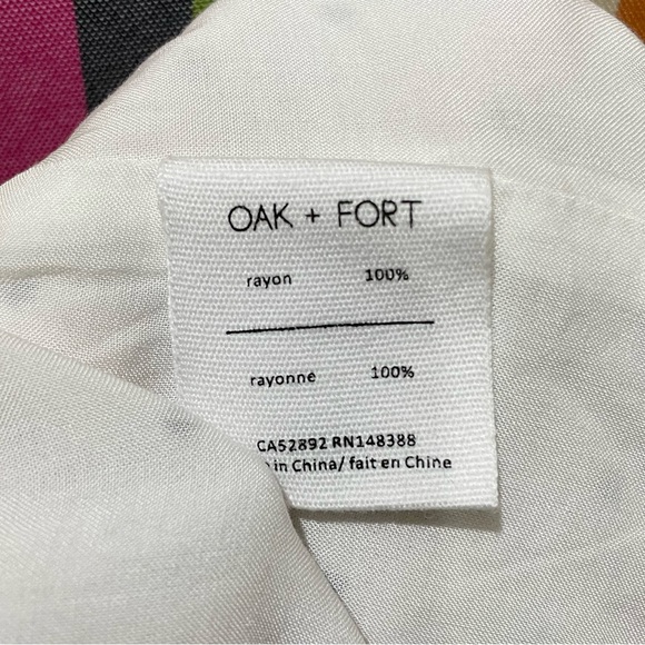 OAK + FORT Polka Dot Mini Wrap Dress 0768 - Picture 7 of 7